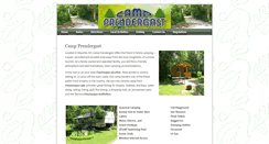 Desktop Screenshot of campprendergast.com