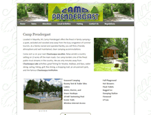 Tablet Screenshot of campprendergast.com